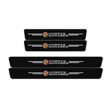 Carbon Fiber Door Sill Protector (4 Pcs)