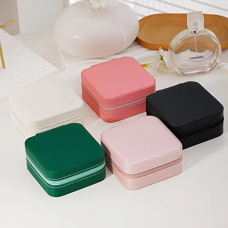 Multipurpose Zipped Organizer Box for Earrings, Rings, Necklaces | 🔥 Buy 1 Get 1 Free 🔥