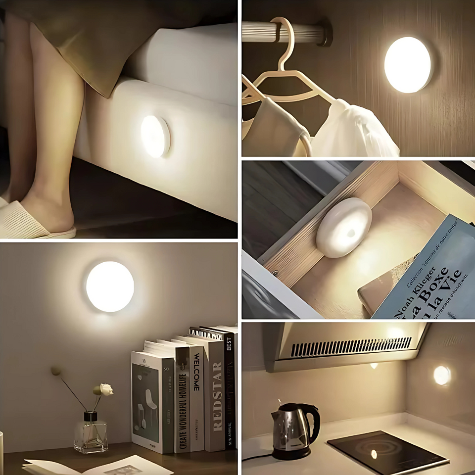 Motion Sensor Light for Home with USB Charging Wireless Self Adhesive