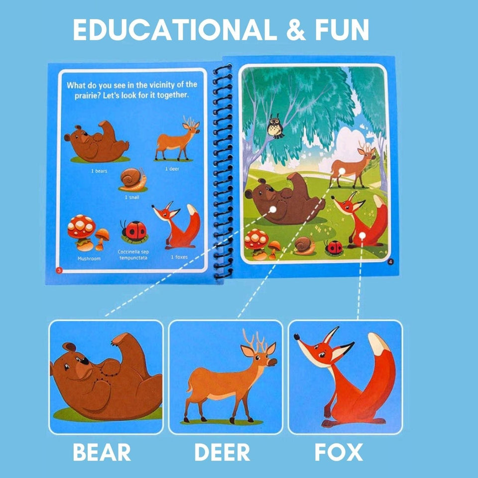 Aqua Magic Water Painting Book