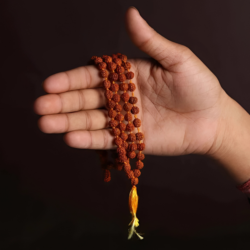 108 Beads Rudraksha Jaap Mala