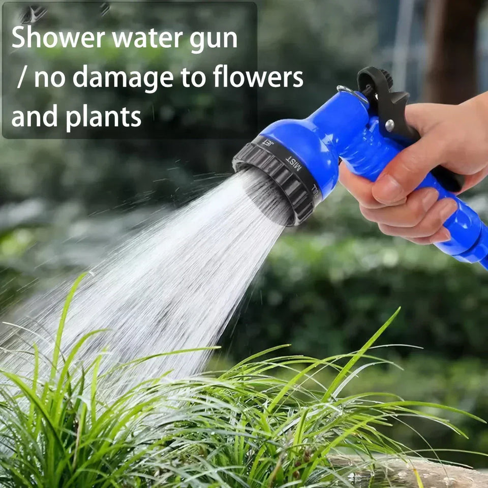 Expandable Pipe with High-Pressure Nozzle for Car Wash, Gardening, and , For Universal Connector 30M/100ft.