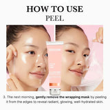 Collagen Night Wrapping Peel Off Mask (Pack of 2)