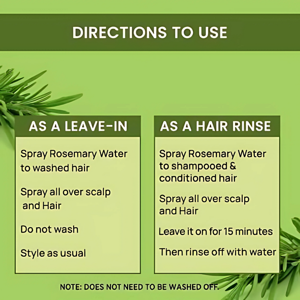 Rosemary Water Hair Spray For Regrowth (Pack of 3)