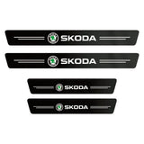 Carbon Fiber Door Sill Protector (4 Pcs)