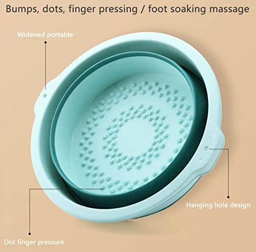 Silicone Folding Foot Bath Bucket