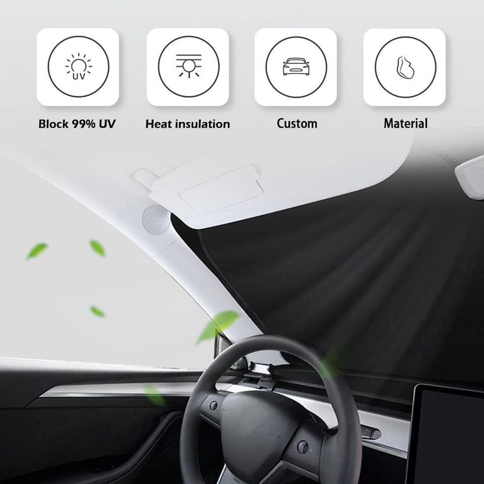 CAR SUNSHADE PROTECTORPROTECT CAR INTERIOR FROM UV RAYS AND HIGH HEAT