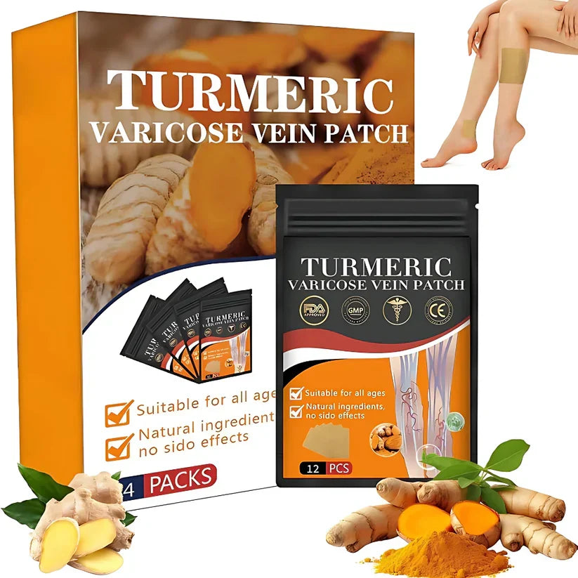 Turmeric Varicose Vein Patches (Buy 1 Get 1 Free)