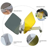 2 in 1 Day & Night Driving Anti Glare Sun Visor