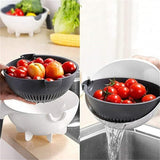 9 in 1 Multifunction Plastic Magic Rotate Vegetable Cutter
