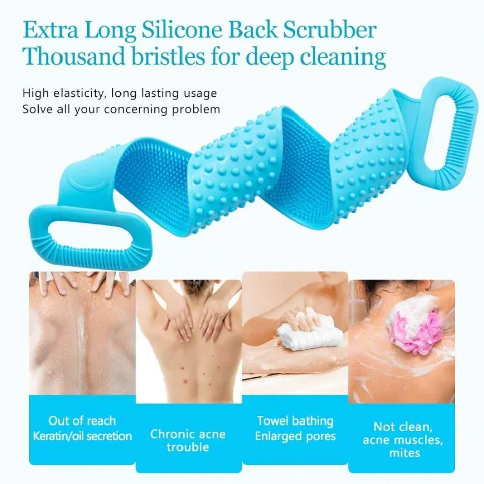 Silicone Body Scrubber Belt