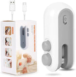 Portable Mini Sealing Machine 2 in 1 USB Rechargeable Magnetic Bag Sealer Heat Seal with Cutter