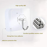 ExcelBond™ Self Adhesive Wall Hooks- Pack of 50 (BUMPER🔥 50% OFF)