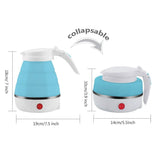 Electric Kettle - Silicone Foldable Electric Water Kettle ( 600 ml )