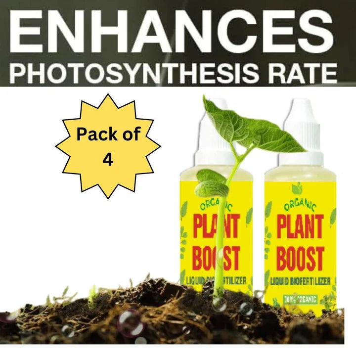 BIOPLANT™ Plant Boost Liquid Biofertilizer for All Crops,Organic (BUY 1 GET 3 FREE) (PACK OF 4)