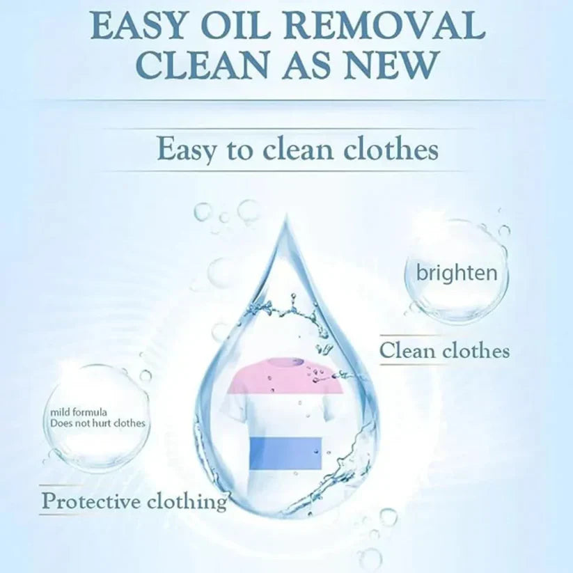 Active Enzyme Laundry Stain Remover – Powerful Spot Cleaner (Buy 1 Get 1 Free) (Quality Assured)