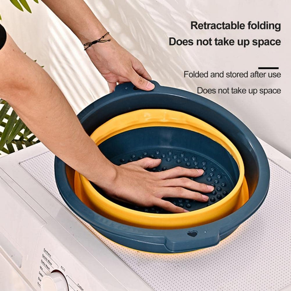 Silicone Folding Foot Bath Bucket