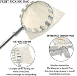 Premium Fruit Picker Basket Tool with Storage Bag