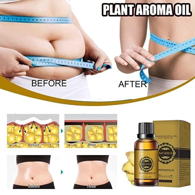 Belly Drainage Ginger Oil (10ML) - Pack of 2