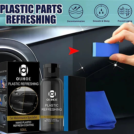 OUHOE Plastic Revitalizing Coating Agent Heavy Quality- (Pack Of 2)
