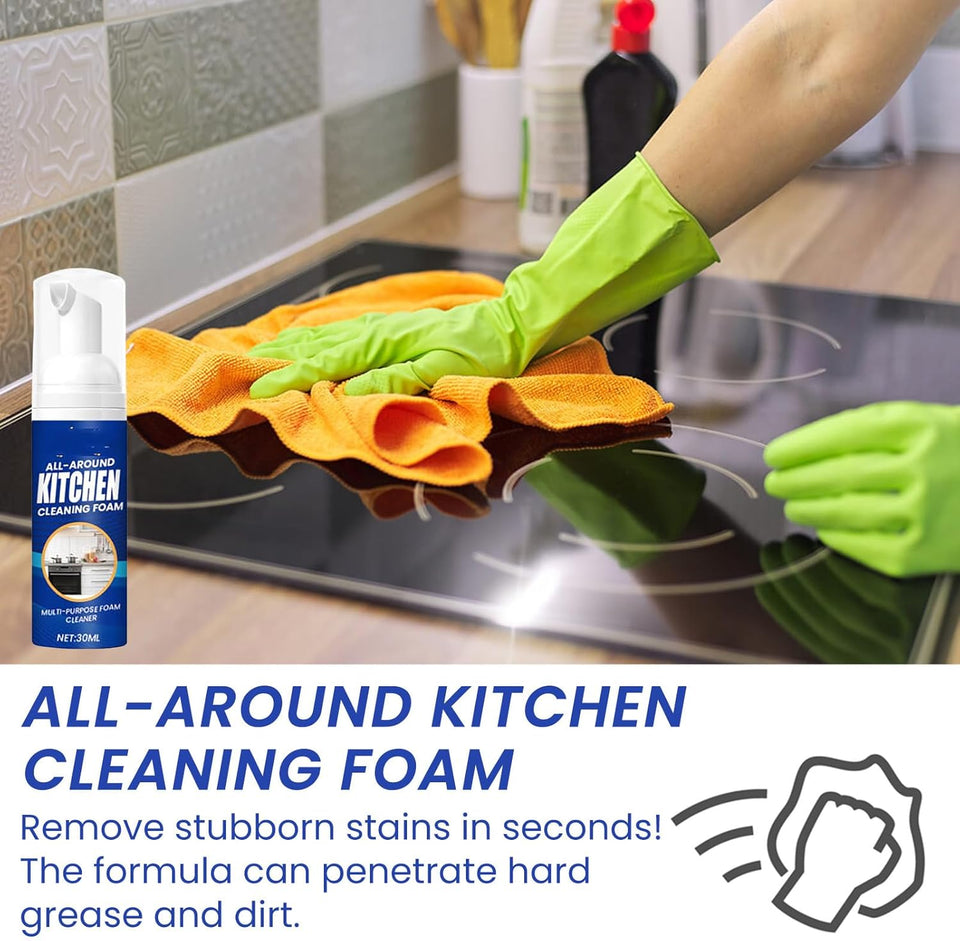 Japanese Multipurpose Kitchen Foam Cleaner Pump (Pack of 2)