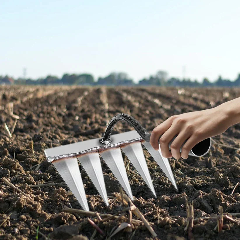 5 Teeth Carbon Garden Weeding Tool (Quality Assured)