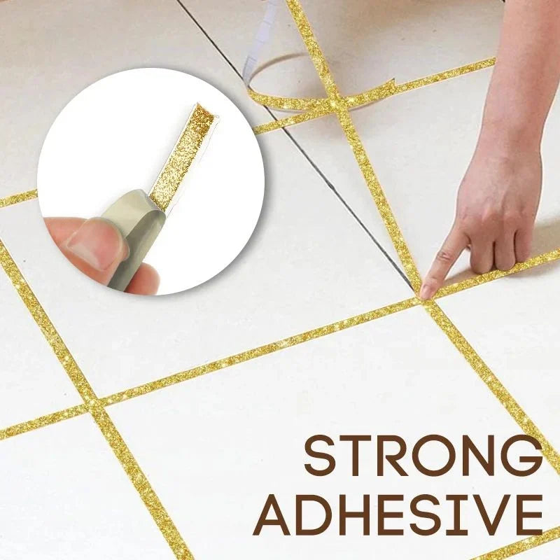 Ceramic Tile Gap Mildewproof Waterproof Self (Gold Shade Only)