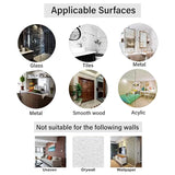 ExcelBond™ Self Adhesive Wall Hooks- Pack of 50 (BUMPER🔥 50% OFF)