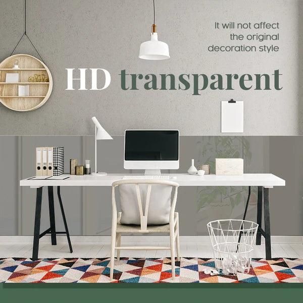 Self- Adhesive Transparent Electrostatic Wall Protection Film (Buy 1 Get 1 Free)