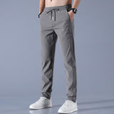 (Buy 1 Get 1 Free) MEN'S HIGH STRETCH SKINNY CARGO PANTS(Black & Grey)
