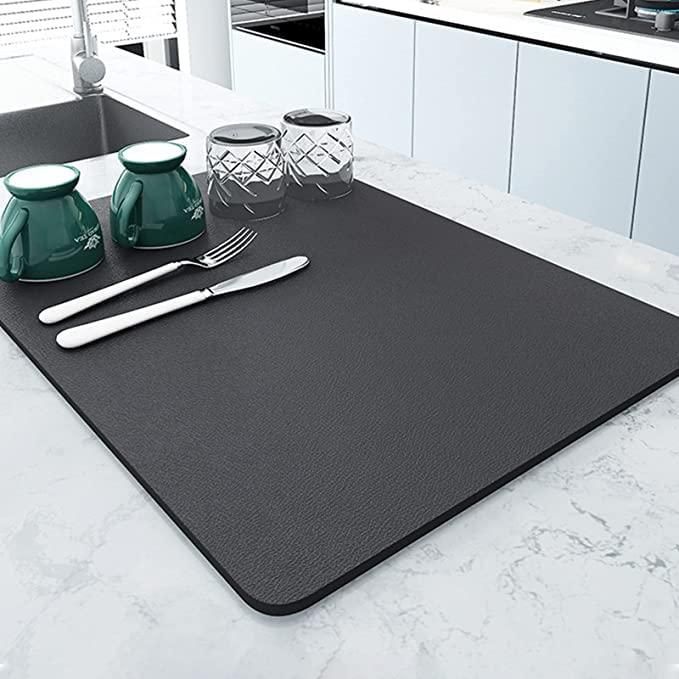 Lightweight & Washable Quick Dish Drying Mat For Kitchen ( BUY 1 GET 1 FREE 🔥 )