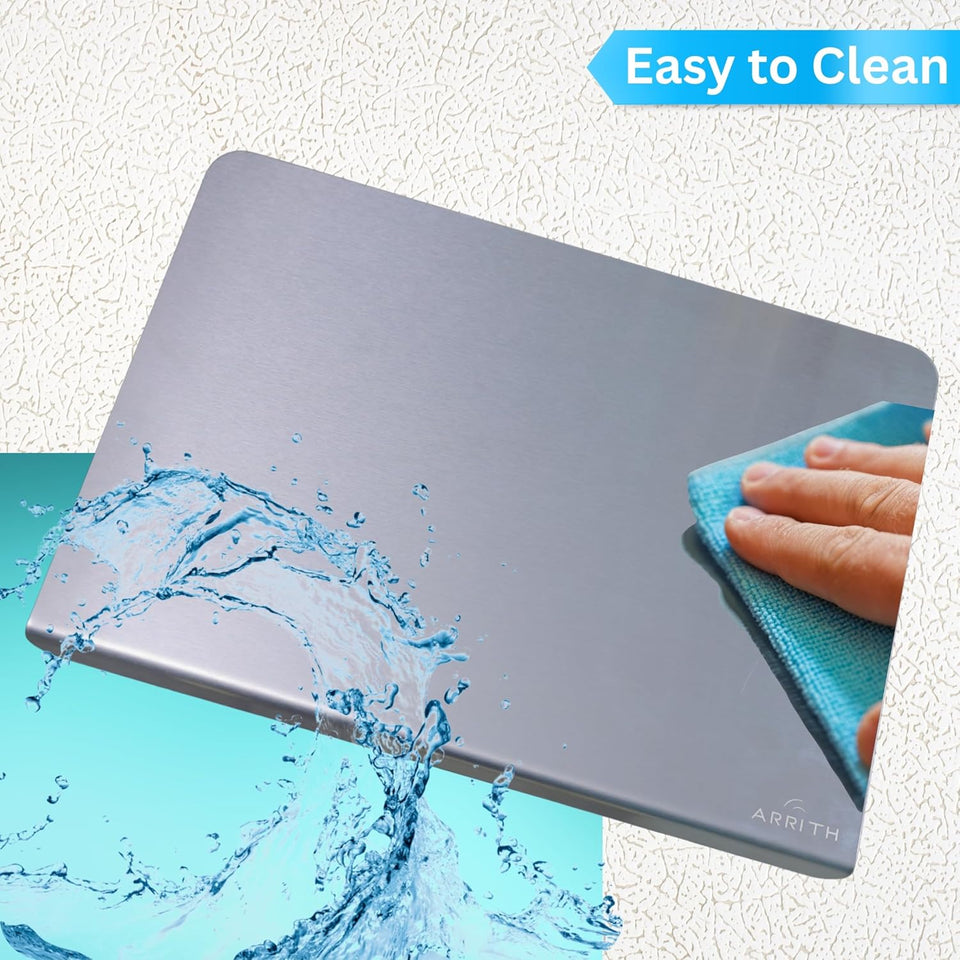 Stainless Steel Chopping Board (35x31cm)