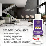 Stone Crystal Plating Luster Agent For Granite Floor Cleaner Liquid (Pack of 2)