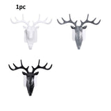 Hanging Hook- Self Adhesive Deer Head Hanging Hook