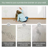 Self- Adhesive Transparent Electrostatic Wall Protection Film (Buy 1 Get 1 Free)