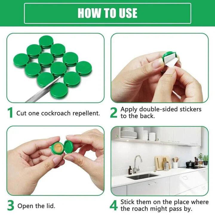 Cockroach Killer Powder Gel (Pack of 24pc) (Buy 1, Get 1 FREE! 🔥)
