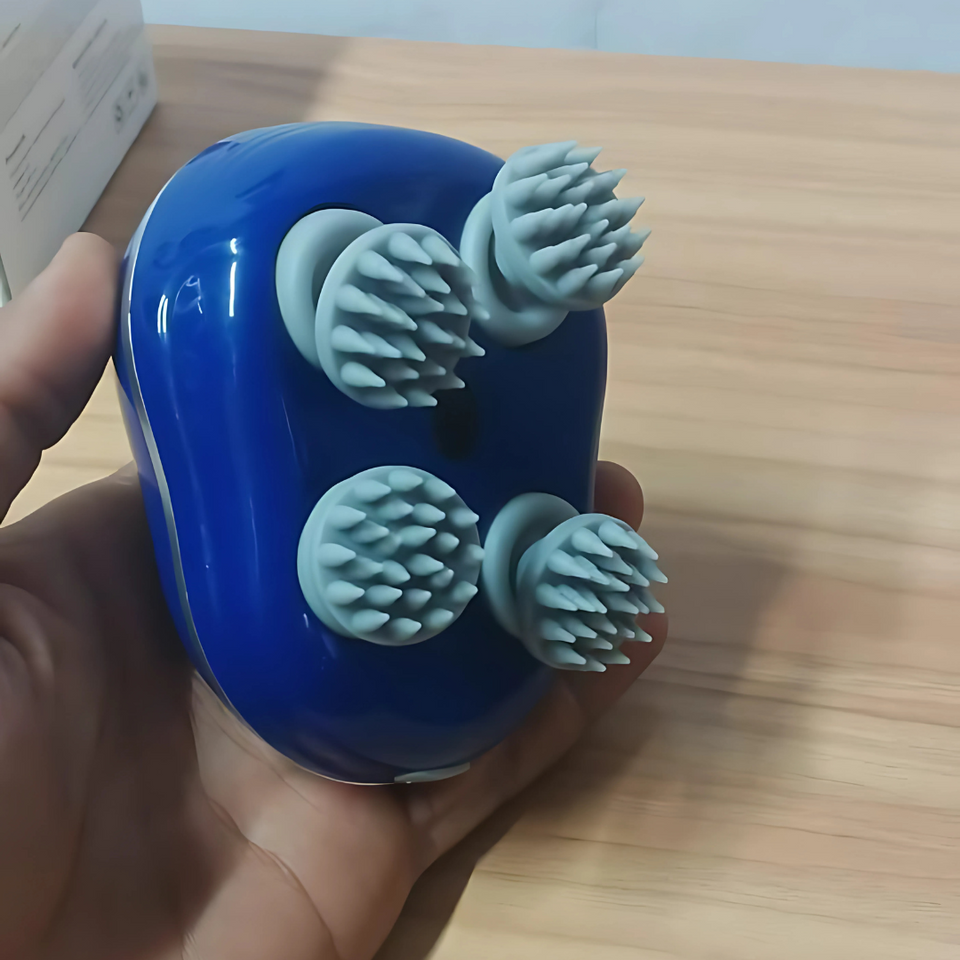 Portable Head Massager for Hair Growth Deep Clean and Stress Relax