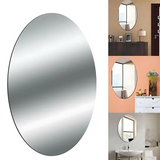Combo of Oval Shape & Square Shape Mirror (Pack of 2)