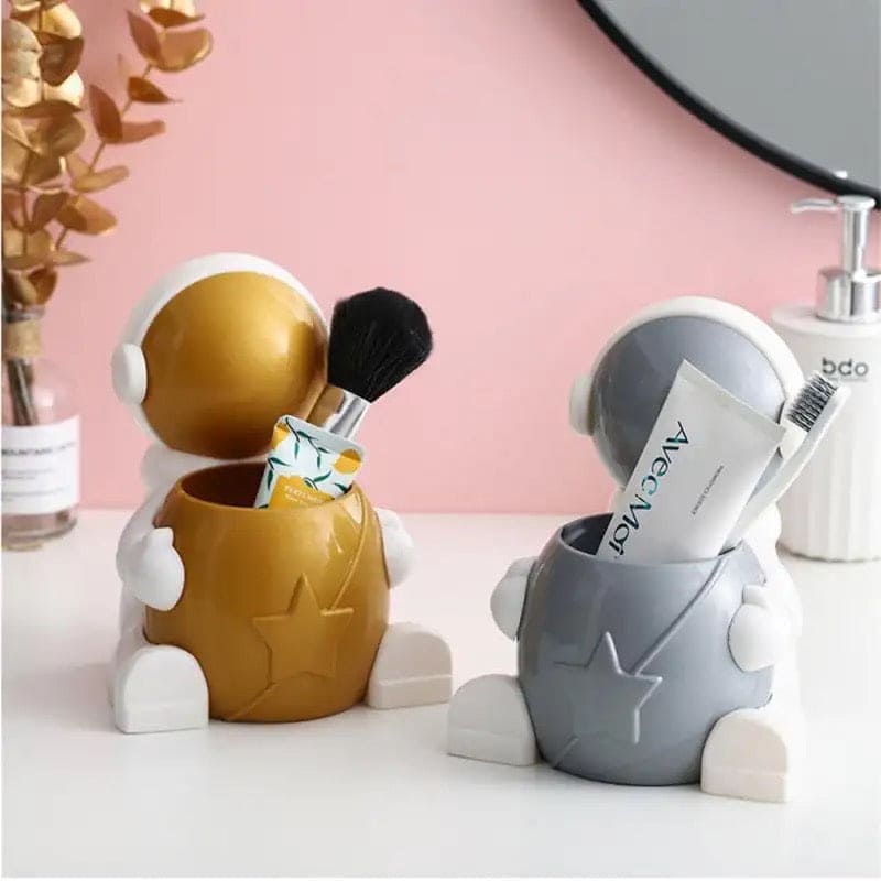 Astronaut Wall Shelf & Desktop Organizer for Sundries & Cosmetics