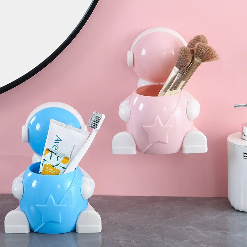 Astronaut Wall Shelf & Desktop Organizer for Sundries & Cosmetics