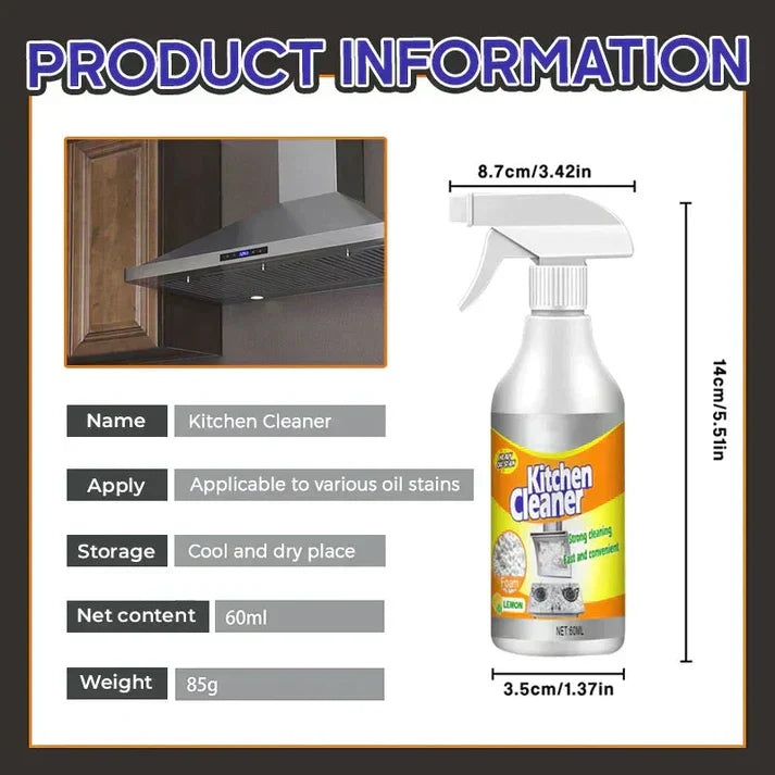 Yasme™️ Kitchen Multifunctional Kitchen Foam Cleaner 2025