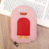Penguin Leather Card Holder