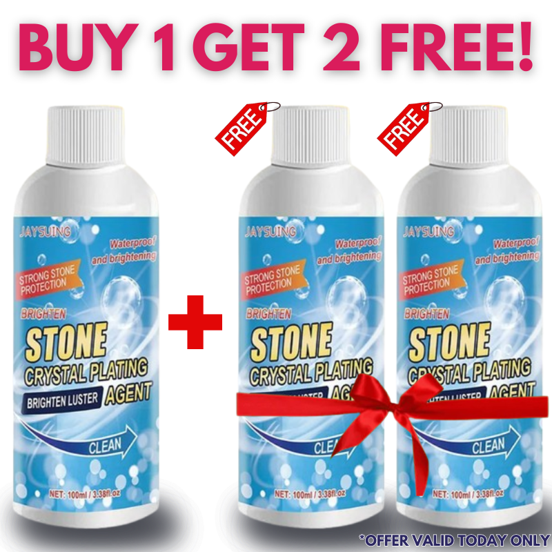 Powerful Marble & Tile Crystal Polish – Buy 1 Get 2 Free Deal
