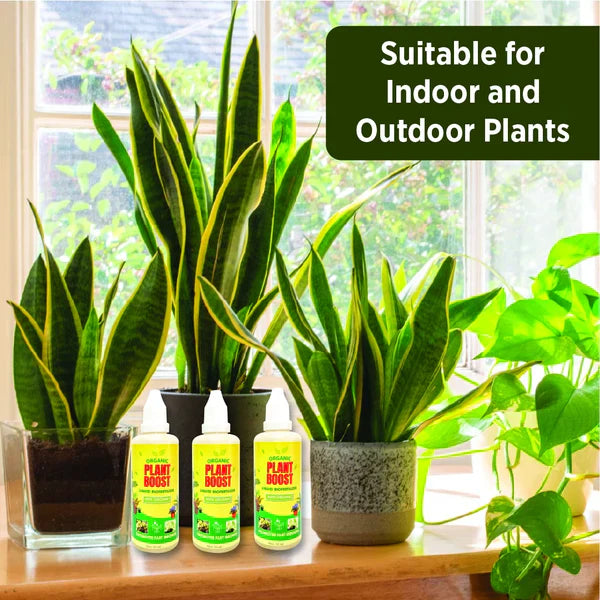 BIOPLANT™ Plant Boost Liquid Biofertilizer for All Crops,Organic (BUY 1 GET 3 FREE) (PACK OF 4)