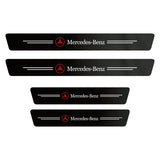 Carbon Fiber Door Sill Protector (4 Pcs)