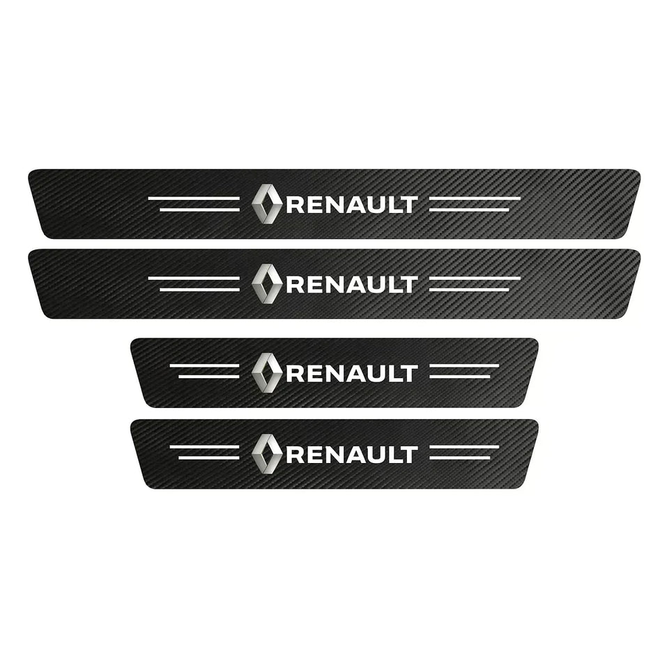 Carbon Fiber Door Sill Protector (4 Pcs)