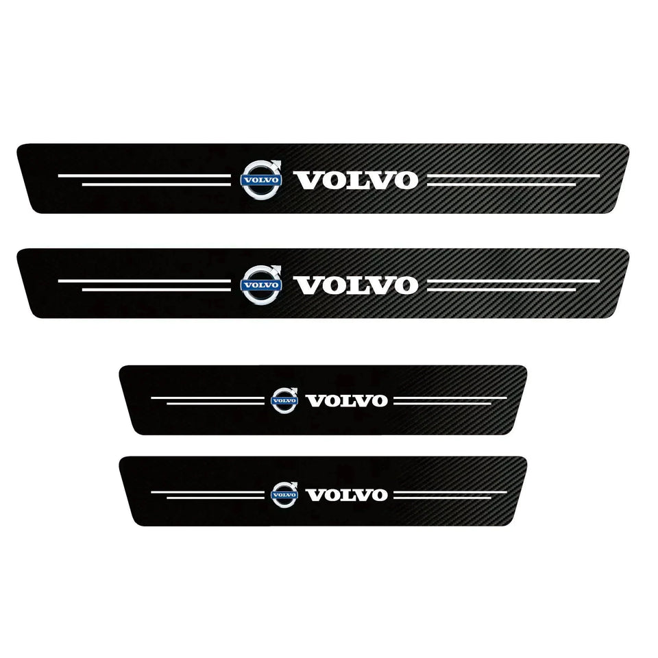 Carbon Fiber Door Sill Protector (4 Pcs)