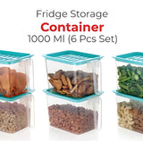 Fridge storage container - Jar (6pcs Set)