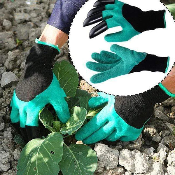 garden gloves with claws