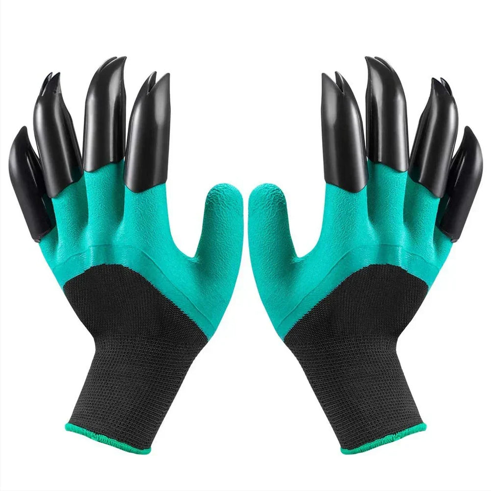 garden gloves with claws